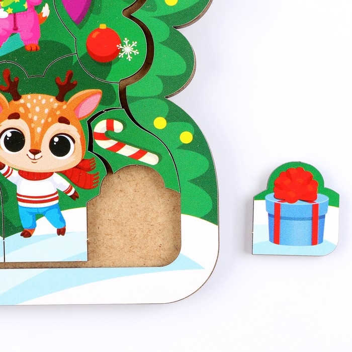 Новогодняя головоломка «Ёлочка» Новогодняя головоломка «Ёлочка»