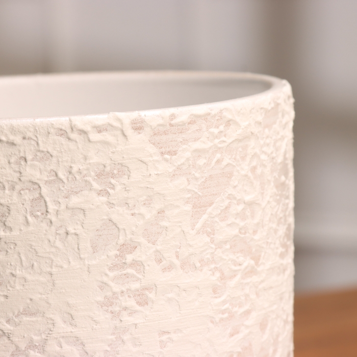 Горшок цветочный Лава белая 1.6 л Горшок цветочный Лава белая 1.6 л