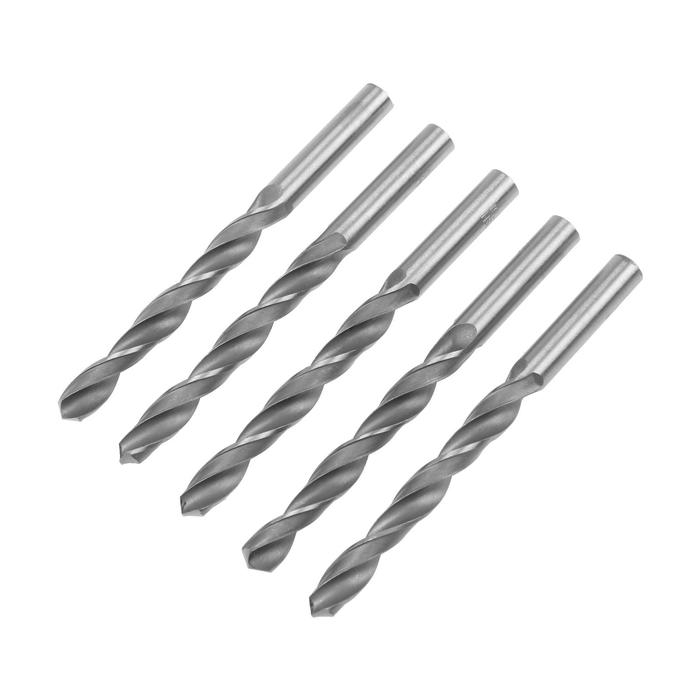 Сверло по металлу ТУНДРА, HSS, цилиндрический хвостовик, 10.5 мм, 5 шт. Сверло по металлу ТУНДРА, HSS, цилиндрический хвостовик, 10.5 мм, 5 шт.