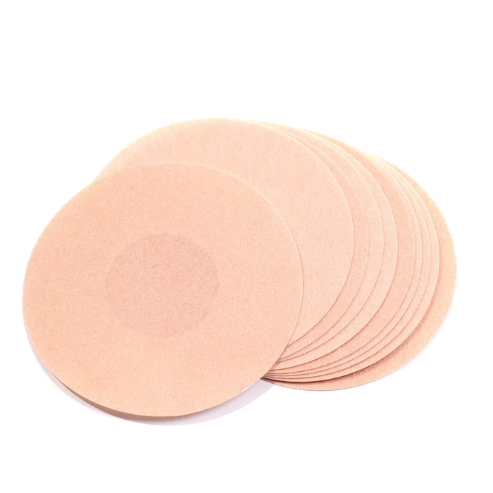 Накладки для груди, нетканые одноразовые, 6,5 см, 5 пар в упаковке Накладки для груди, нетканые одноразовые, 6,5 см, 5 пар в упаковке