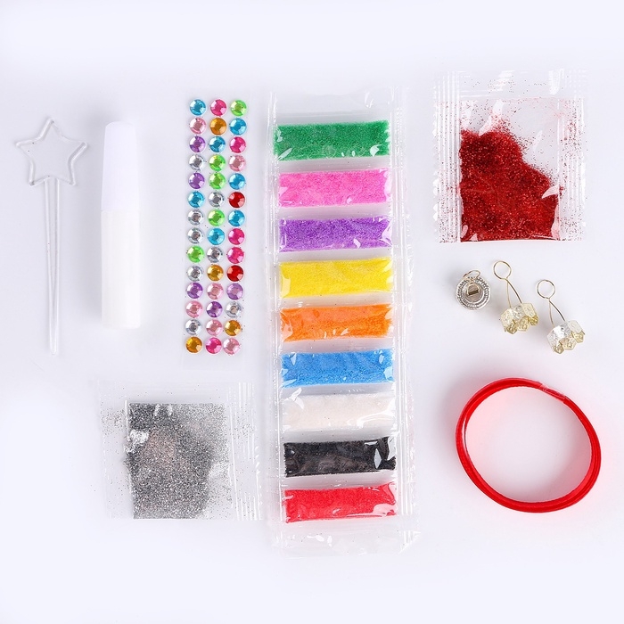 Ёлочные шары своими руками на новый год «С Новым годом», 3 шт, новогодний набор для творчества