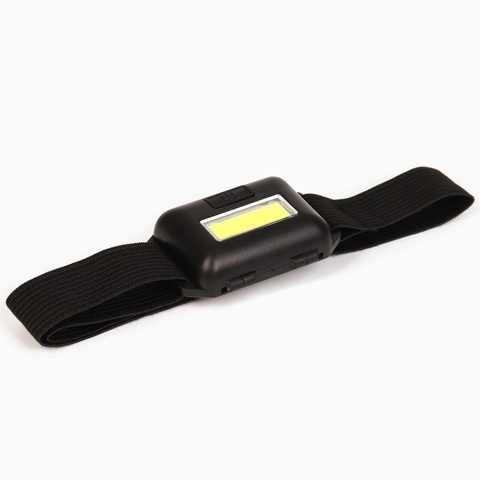 Фонарь налобный «Крутой рыбак», черный Фонарь налобный «Крутой рыбак», черный