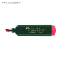 Маркер Текстовыделитель 5,0 мм, Faber-Castell TL 48, красный TL, 154821