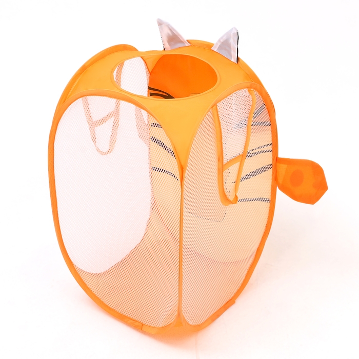 Корзинка для игрушек «Тигрёнок» 34 × 34 × 55 см Корзинка для игрушек «Тигрёнок» 34 × 34 × 55 см