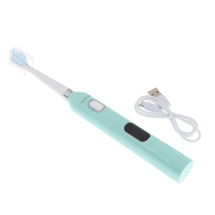 Электрическая зубная щётка Galaxy LINE GL4981, 1.5Вт, вибрацион., 9режимов, до 35000вибр/мин Электрическая зубная щётка Galaxy LINE GL4981, 1.5Вт, вибрацион., 9режимов, до 35000вибр/мин