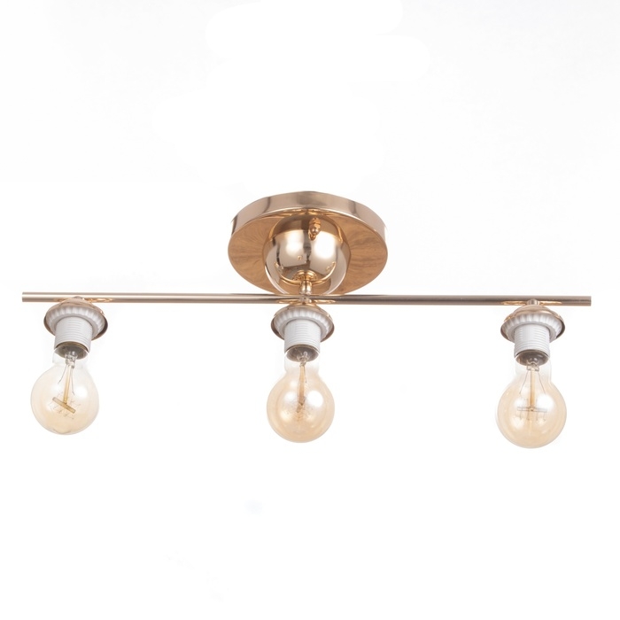 Люстра Люстра "Карри" бп 3х40Вт Е27 Золото МОДЕЛЬ: 2800431