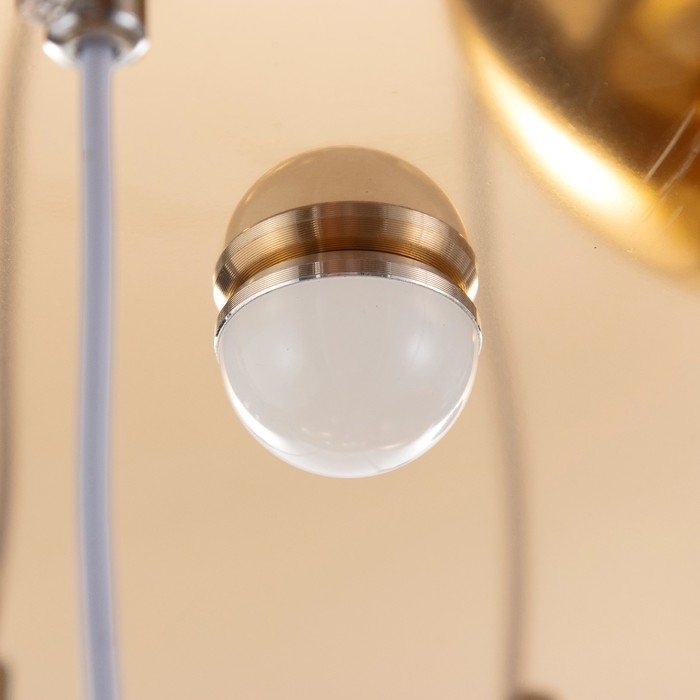 Каскад Каскад "Лакшери" 10LED+3LED 79Вт ПДУ золото 40х40х200см BayerLux