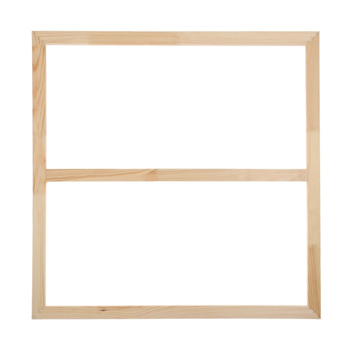 Подрамник для холста Calligrata, 1.8 x 80 x 80 см, ширина рамы 36 мм, сосна Подрамник для холста Calligrata, 1.8 x 80 x 80 см, ширина рамы 36 мм, сосна