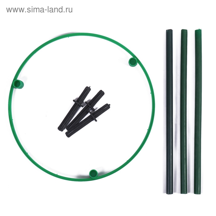 Кустодержатель, d = 45 см, h = 50 см, ножка d = 2 см, пластик, МИКС Кустодержатель, d = 45 см, h = 50 см, ножка d = 2 см, пластик, МИКС