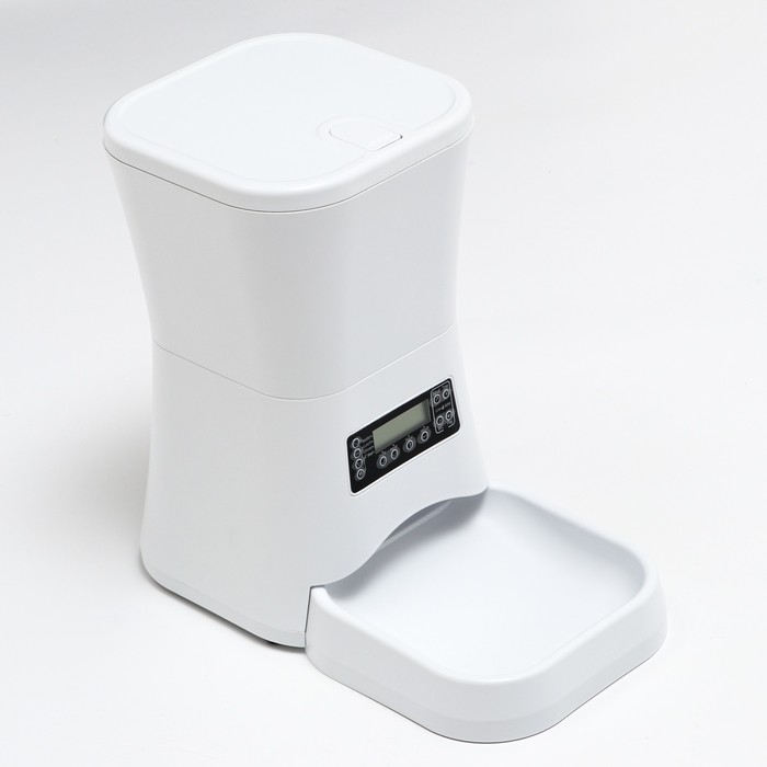 Умная автокормушка, контейнер 7 л, 3,5 кг сухого корма, функция записи голоса, с ЖК экраном Умная автокормушка, контейнер 7 л, 3,5 кг сухого корма, функция записи голоса, с ЖК экраном