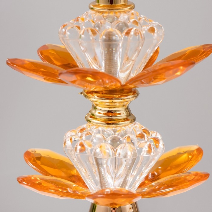 Настольная лампа Настольная лампа "Ариса" Е27 40Вт золото 22х22х38 см RISALUX