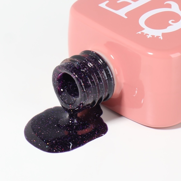 Гель лак для ногтей &laquo;COLOR GLOW&raquo;, 3-х фазный, 10 мл, LED/UV, цвет фиолетовый (22)
