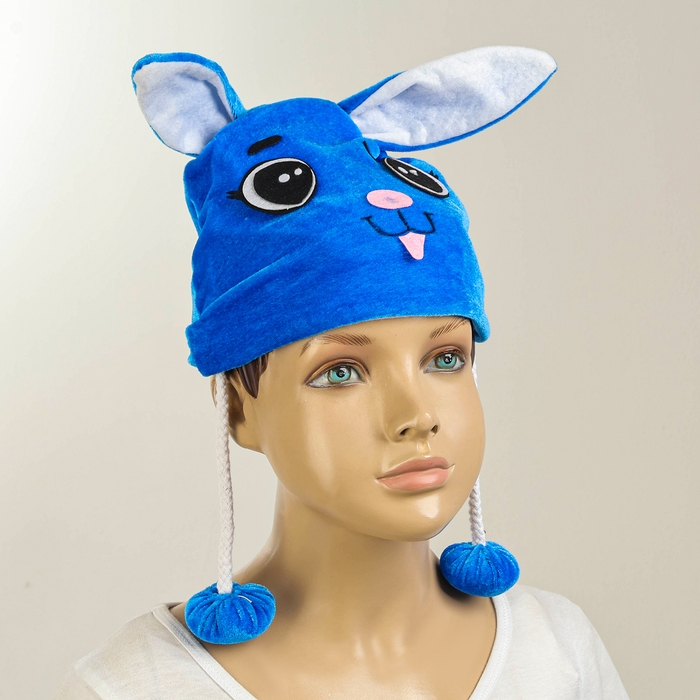 Карнавальная шапочка «Зайчик» детская Карнавальная шапочка «Зайчик» детская