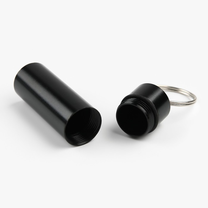 Водонепроницаемый брелок-контейнер для мелочей, 6 см, микс Водонепроницаемый брелок-контейнер для мелочей, 6 см, микс