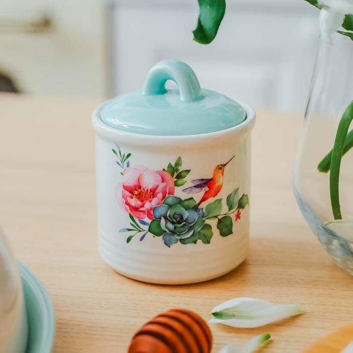 Сахарница Доляна «Пташка», 150 мл, d=7 см Сахарница Доляна «Пташка», 150 мл, d=7 см