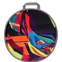 Ледянка мягкая Art, круглая, цвет МИКС