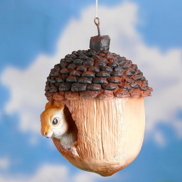 Подвесной декор Подвесной декор "Орех с белкой" 20х15см
