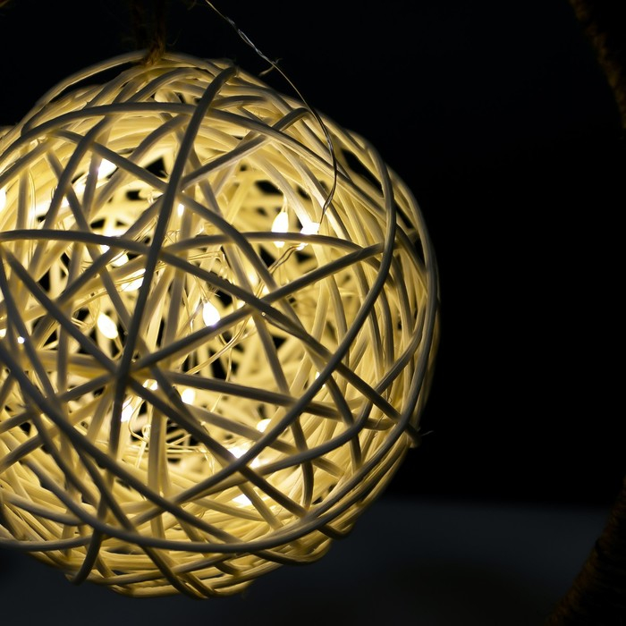 Ночник 16824/1 LED от батареек 2АА черный 17х10х28 см RISALUX Ночник 16824/1 LED от батареек 2АА черный 17х10х28 см RISALUX