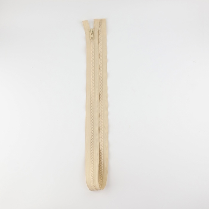 Молния «Трактор», №8, разъёмная, замок автомат, 100 см, цвет слоновая кость