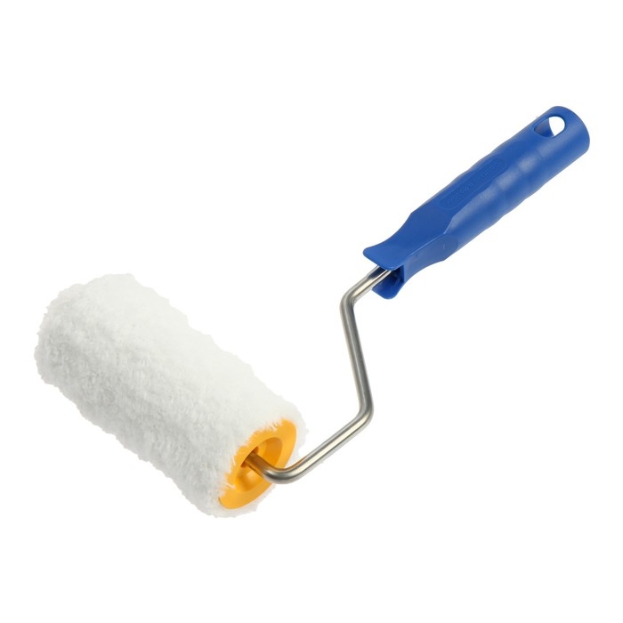 Валик ТУНДРА, искусственный мех, 100 мм, рукоятка d=6 мм, D=42 мм, ворс 12 мм Валик ТУНДРА, искусственный мех, 100 мм, рукоятка d=6 мм, D=42 мм, ворс 12 мм