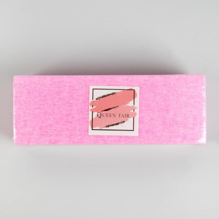 Полоски для депиляции, 20 × 7 см, 100 шт, цвет розовый