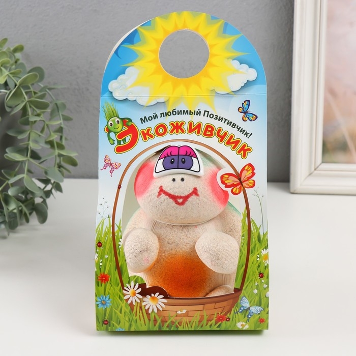 Растущий подарок травка Экоживчик "Черепашка"