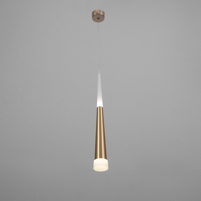 Светильник BayerLux Подвес BayerLuxной Светильник BayerLux Подвес BayerLuxной "Амадеус" LED 6Вт 4000К золото 5,3х5,3х43-243см