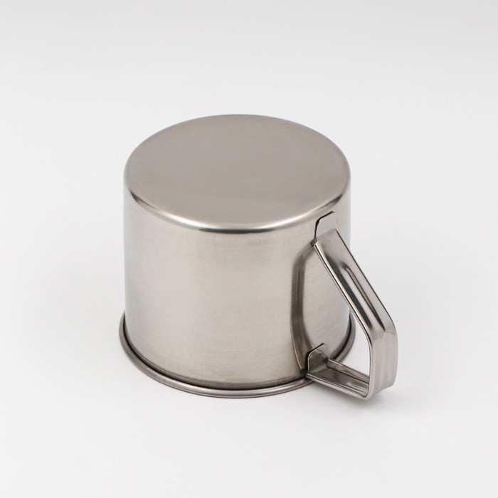 Кружка из нержавеющей стали, 350 мл, d=9 см Кружка из нержавеющей стали, 350 мл, d=9 см