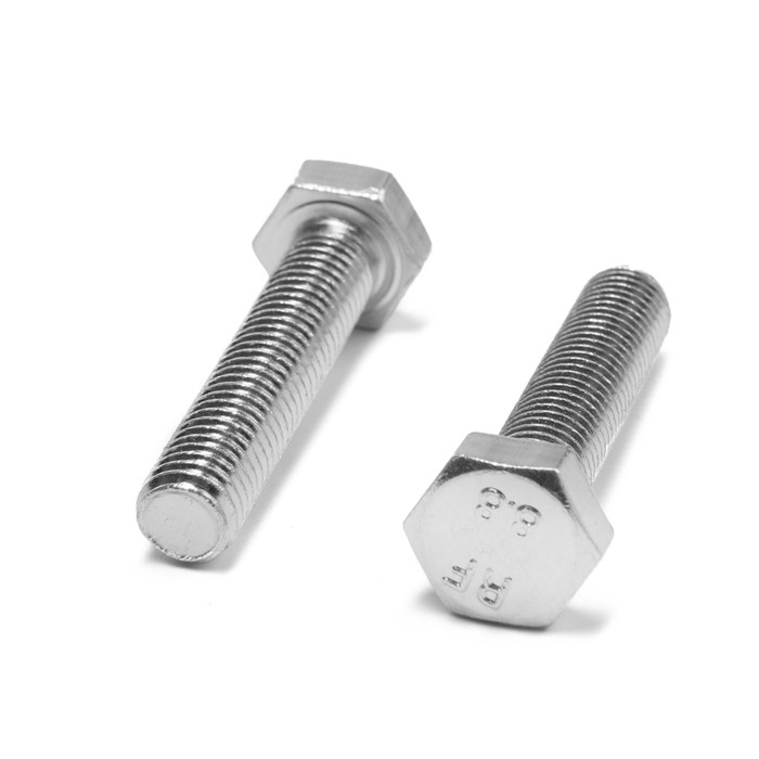 Болт ТУНДРА, оцинкованный, DIN 933, класс прочности 8.8, М8х40 мм, 1 кг Болт ТУНДРА, оцинкованный, DIN 933, класс прочности 8.8, М8х40 мм, 1 кг