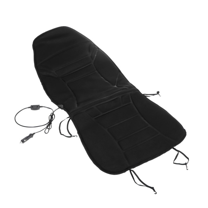 Подогрев сиденья Skyway, со спинкой, 2 режима, черный, 12 В, 2,5-3А, 115 х 52 см Подогрев сиденья Skyway, со спинкой, 2 режима, черный, 12 В, 2,5-3А, 115 х 52 см