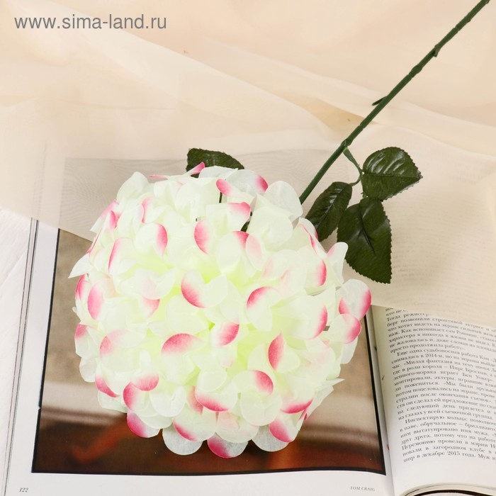 Цветы искусственные  Цветы искусственные "Герань королевская" 16х60 см, жёлто-розовый