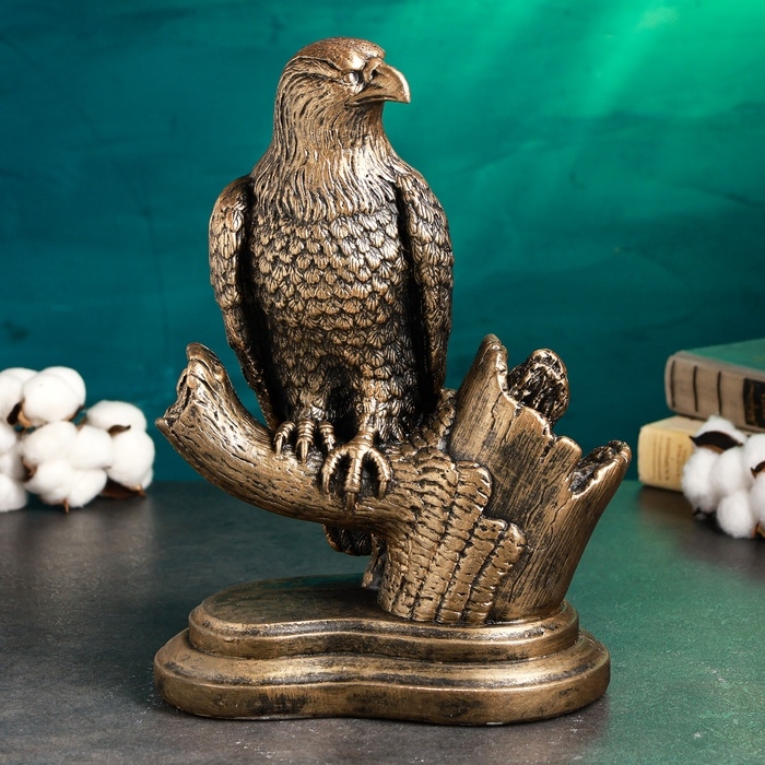 Фигура Фигура "Сокол" 23х13х33см, бронза