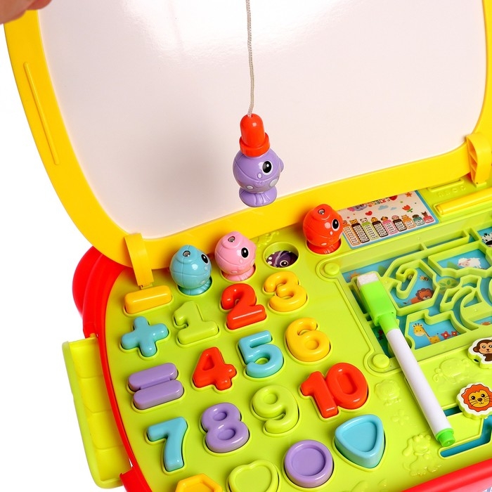 Развивающий столик «Играй и учись», цвет красный Развивающий столик «Играй и учись», цвет красный