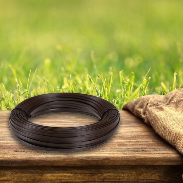 Ротанг искусственный 6 мм 100 м волна (венге) Ротанг искусственный 6 мм 100 м волна (венге)