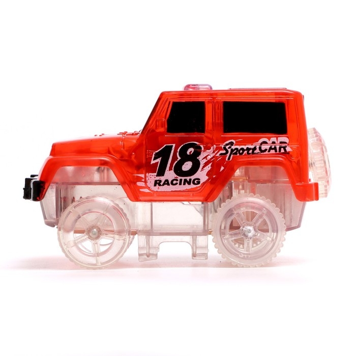 Автотрек Flash Track, гибкий, светится в темноте, 516 см, 162 детали Автотрек Flash Track, гибкий, светится в темноте, 516 см, 162 детали