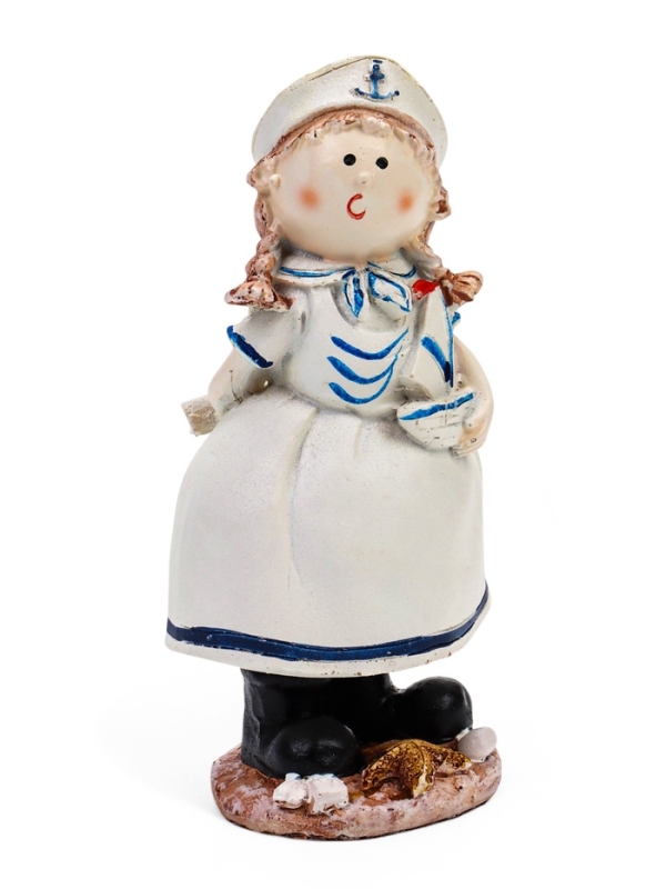 Фигура Фигура "Девочка морячка" 8х7х17,5см