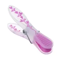 Набор прищепок тм VETTA Цветы, пластик, 2 цвета, 12шт