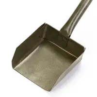 Совок хозяйственный 10&times;10&times;3.5 см, металл, черенок 21 см, МИКС
