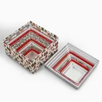 Набор новогодних подарочных коробок 10 в 1 &laquo;Уютный Новый год&raquo;, 10&times;10&times;6&ndash;28&times;28&times;15 см