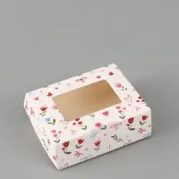 Коробка подарочная с окном &laquo;Самой чудесной&raquo;, 10&times;8&times;3.5 см, самосборная