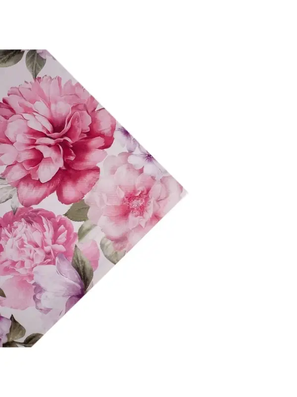 Бумага упаковочная глянцевая двухсторонняя «Цветочный сад», 70×100 см