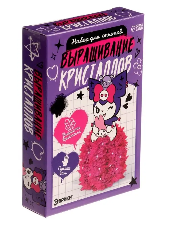 Набор для опытов &laquo;Выращивание кристаллов&raquo;, фигурка: зайка