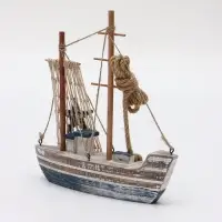 Сувенир интерьерный &laquo;Лодка старика&raquo; 21.5&times;5.5&times;22 см
