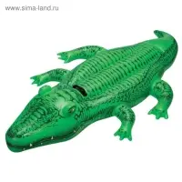 Игрушка для плавания INTEX &laquo;Крокодил&raquo; 58546NP, 168&times;86 см, от 3 лет