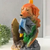 Копилка для денег с подставкой для бутылки &laquo;Пёс охотник&raquo;, гипс, 37.5&times;24&times;30 см