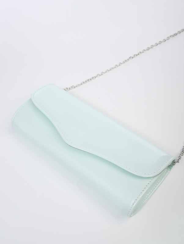 Сумка женская на магните, цвет бирюзовый