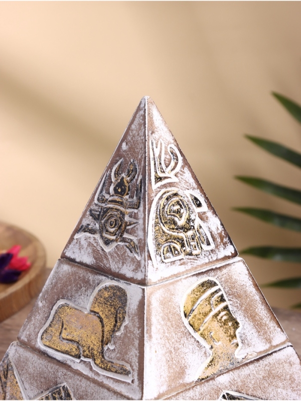 Шкатулка пирамидальная "Египет" МДФ, 20х20х30 см