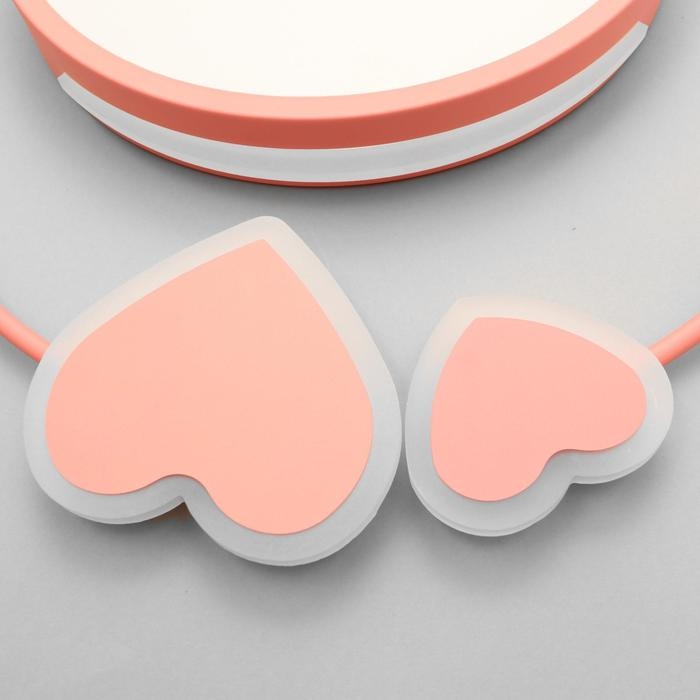 Светильник с ПДУ 1767/3 LED 50Вт 3000-6000К диммер розовый 48х54х6 см BayerLux