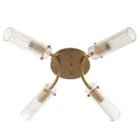 Люстра &laquo;Рико&raquo; 4&times;40 Вт Е27 бронза 46&times;40&times;18 см