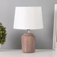 Лампа настольная RISALUX &laquo;Листья&raquo;, 15 Вт, Е14, 20&times;20&times;29 см